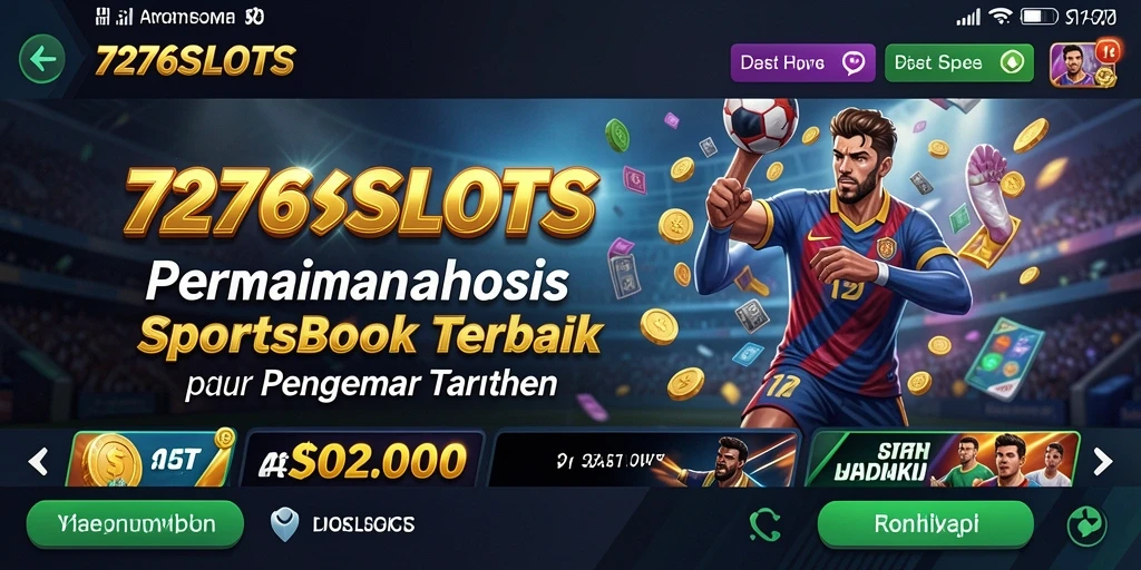 Tampilan menarik dari gameplay 7276SLOTS saat pengguna melakukan taruhan.