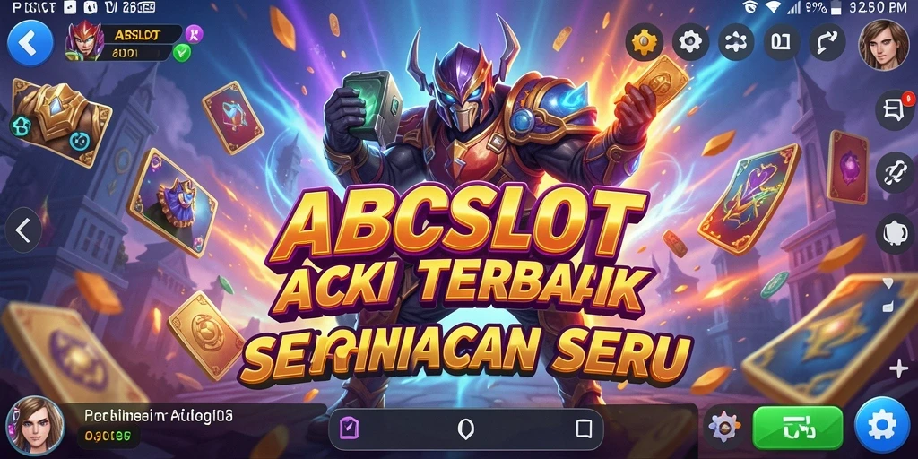 Screenshot aksi seru dari gameplay <strong>ABCSLOT</strong> yang mendebarkan.