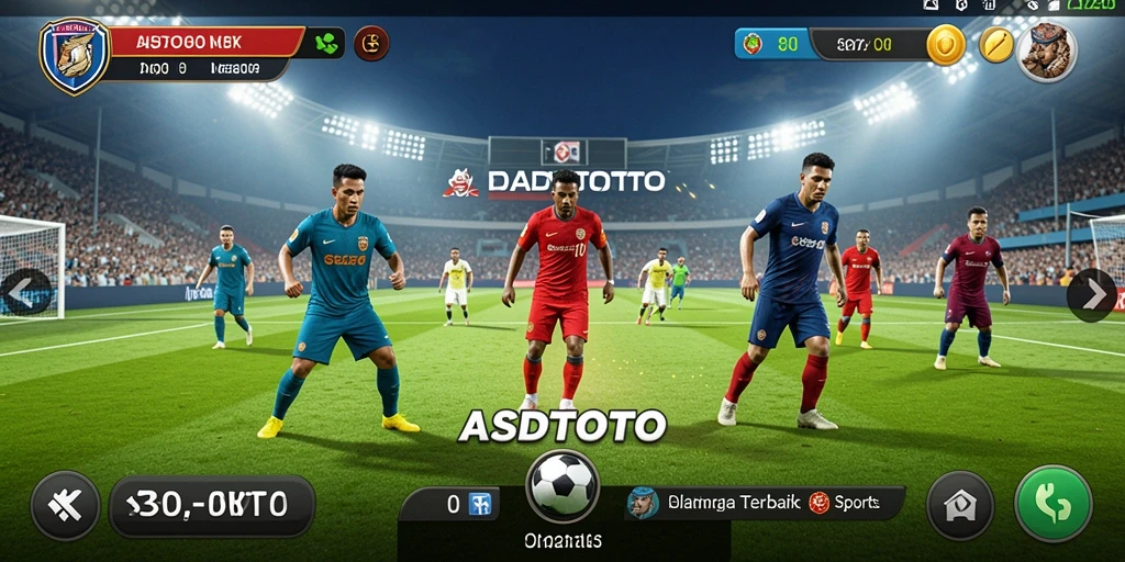 Tampilan menegangkan dari pertandingan olahraga yang menarik di ASDTOTO.