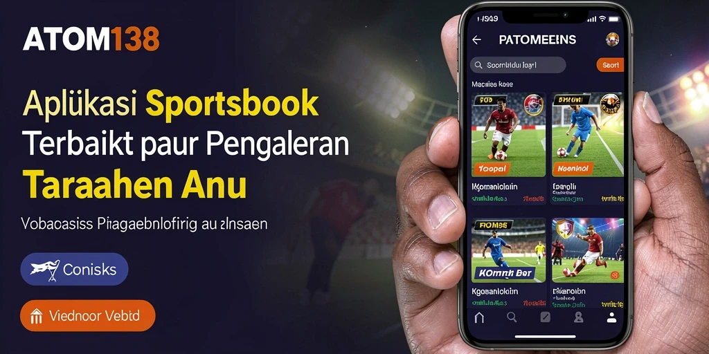 Tampilan gameplay menarik dalam aplikasi ATOM138.