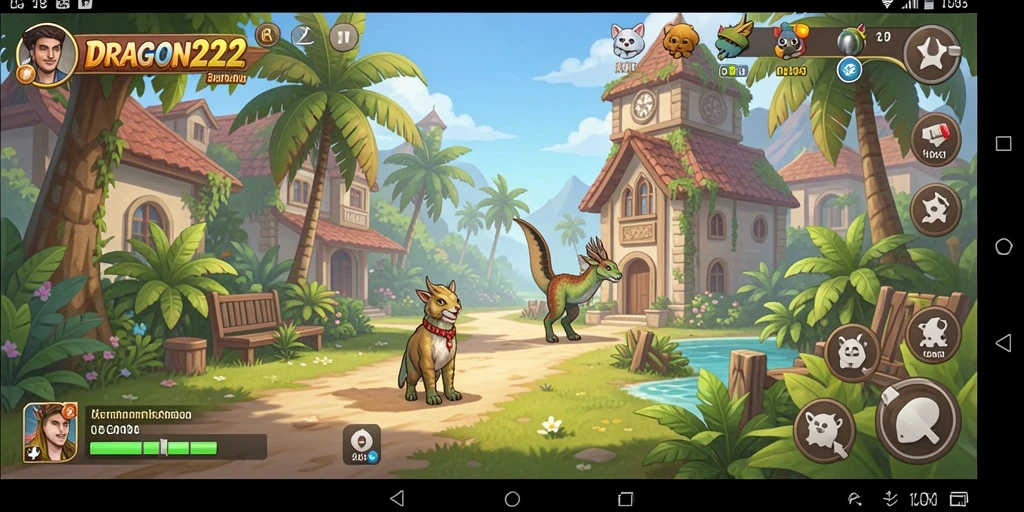 Screenshot DRAGON222 menunjukkan gameplay seru dan interaktif.