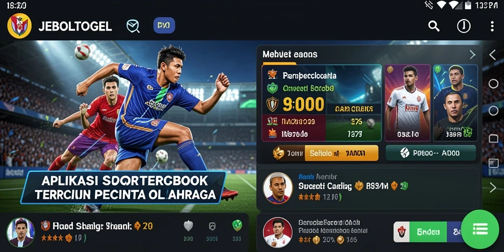 Tampilan gameplay JEBOLTOGEL yang menarik saat bermain sportsbook.