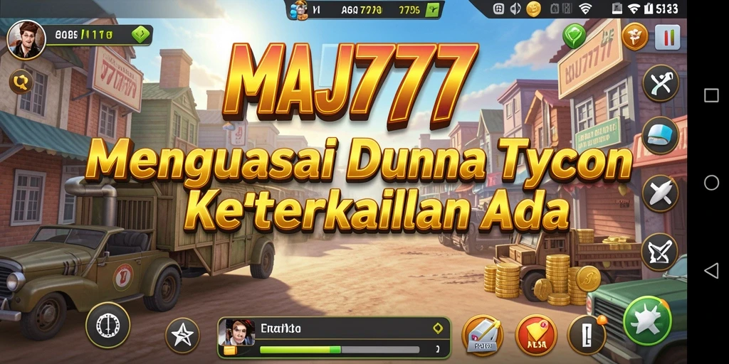 Gameplay seru dan menantang di <strong>MAJ777</strong> dengan elemen Tycoon yang menarik.