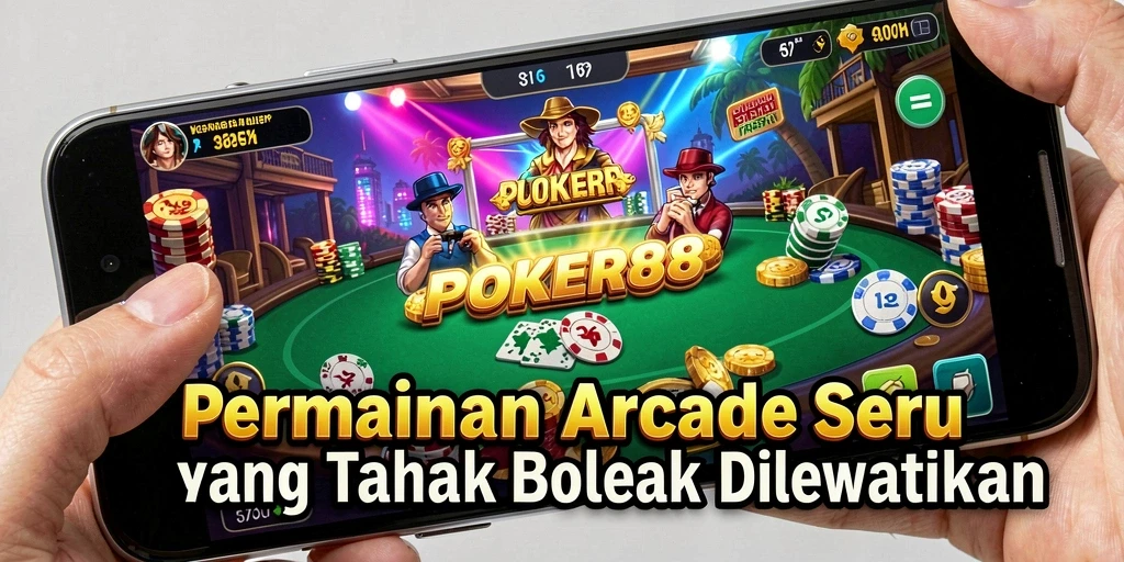 Tampilan gameplay seru dari POKER88 yang menantang.