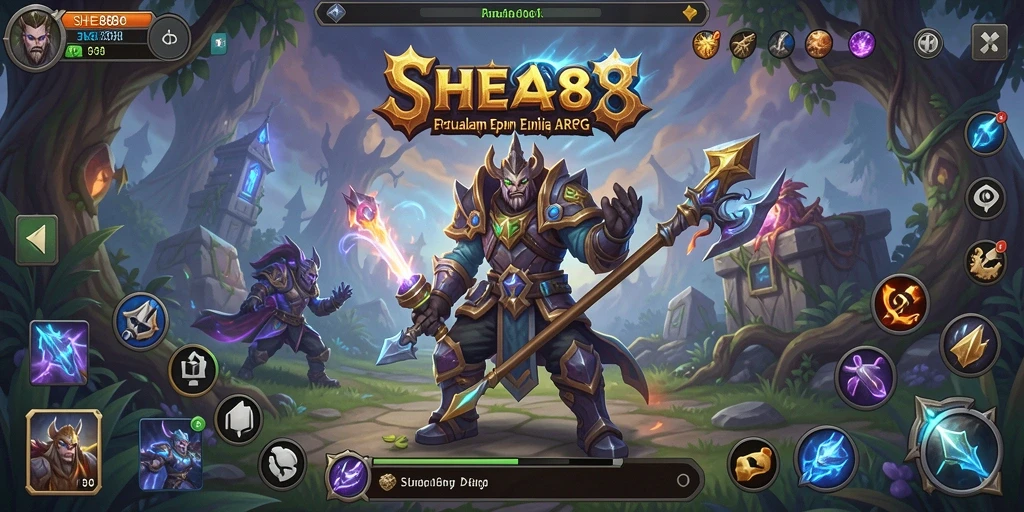 Gameplay yang mendebarkan dan penuh aksi di SHE888.